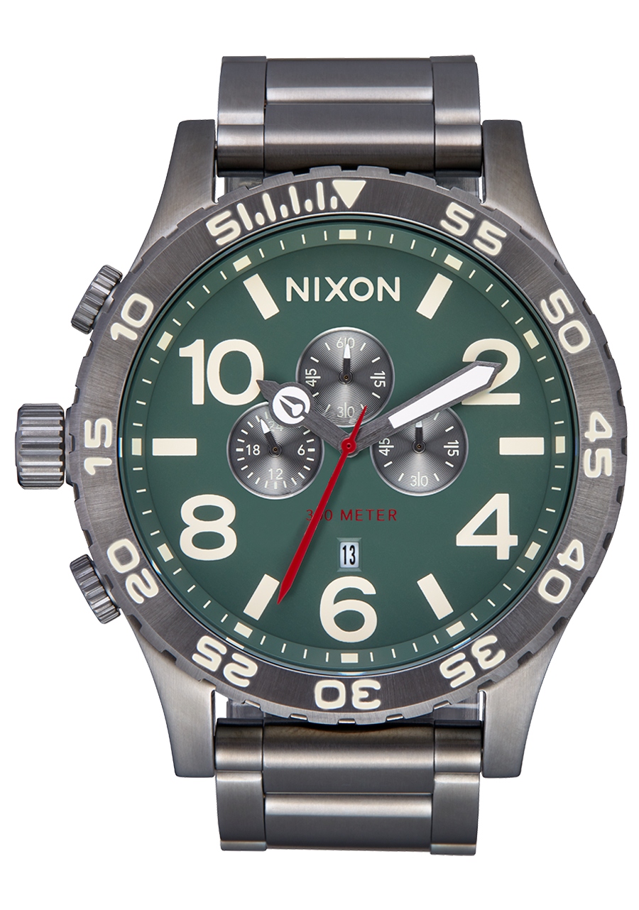 51-30 Chrono Light Gunmetal / Dk Forest View 1