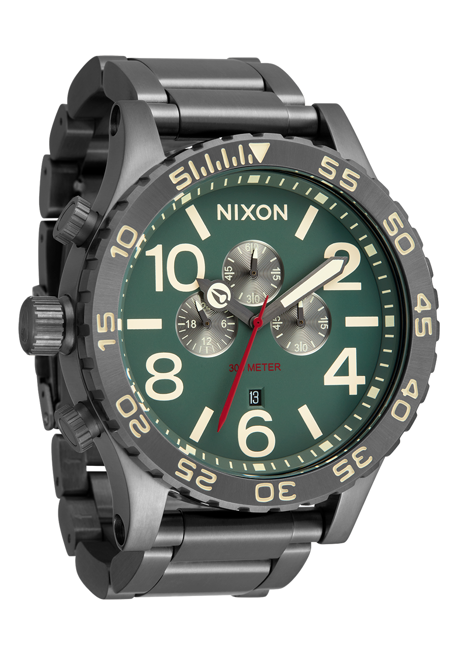 51-30 Chrono Light Gunmetal / Dk Forest View 2