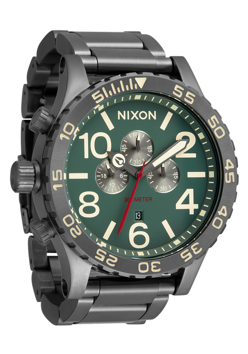 51-30 Chrono Light Gunmetal / Dk Forest