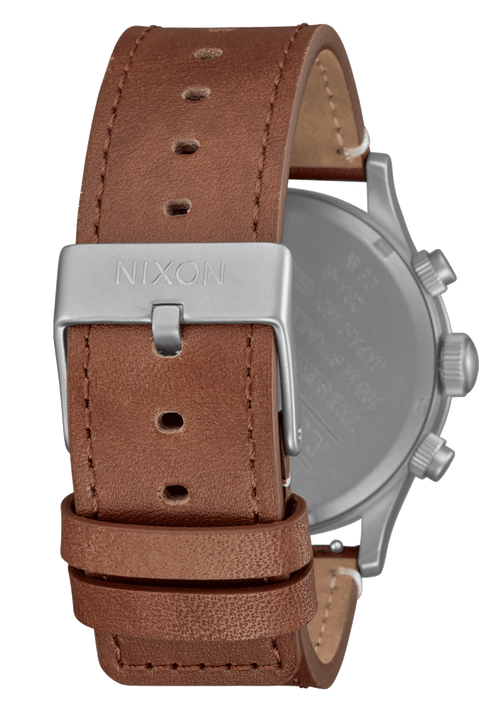 Sentry Chrono Leather Lt Gunmetal / Basalt / Sienna