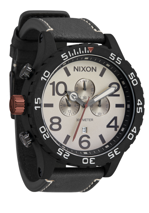 51-30 Chrono Leather Black / Pumice / Charcoal