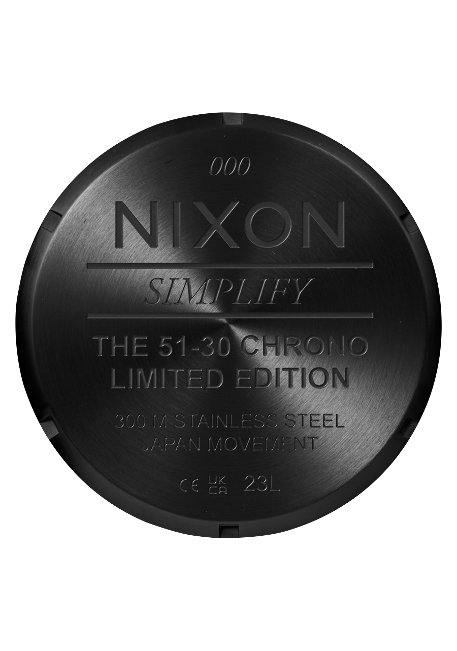 51-30 Chrono Leather Black / Pumice / Charcoal View 5