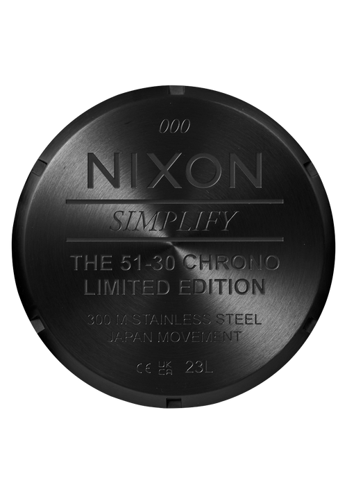 51-30 Chrono Leather Black / Pumice / Charcoal