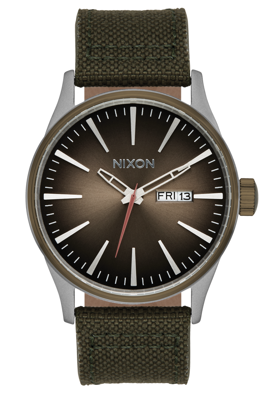 Sentry Nylon Silver / Lt Brown / Forest View 1