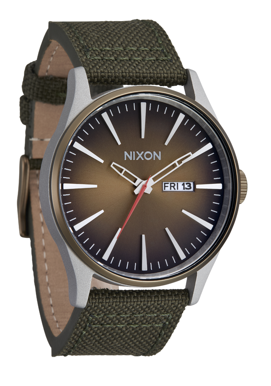 Sentry Nylon Silver / Lt Brown / Forest View 2