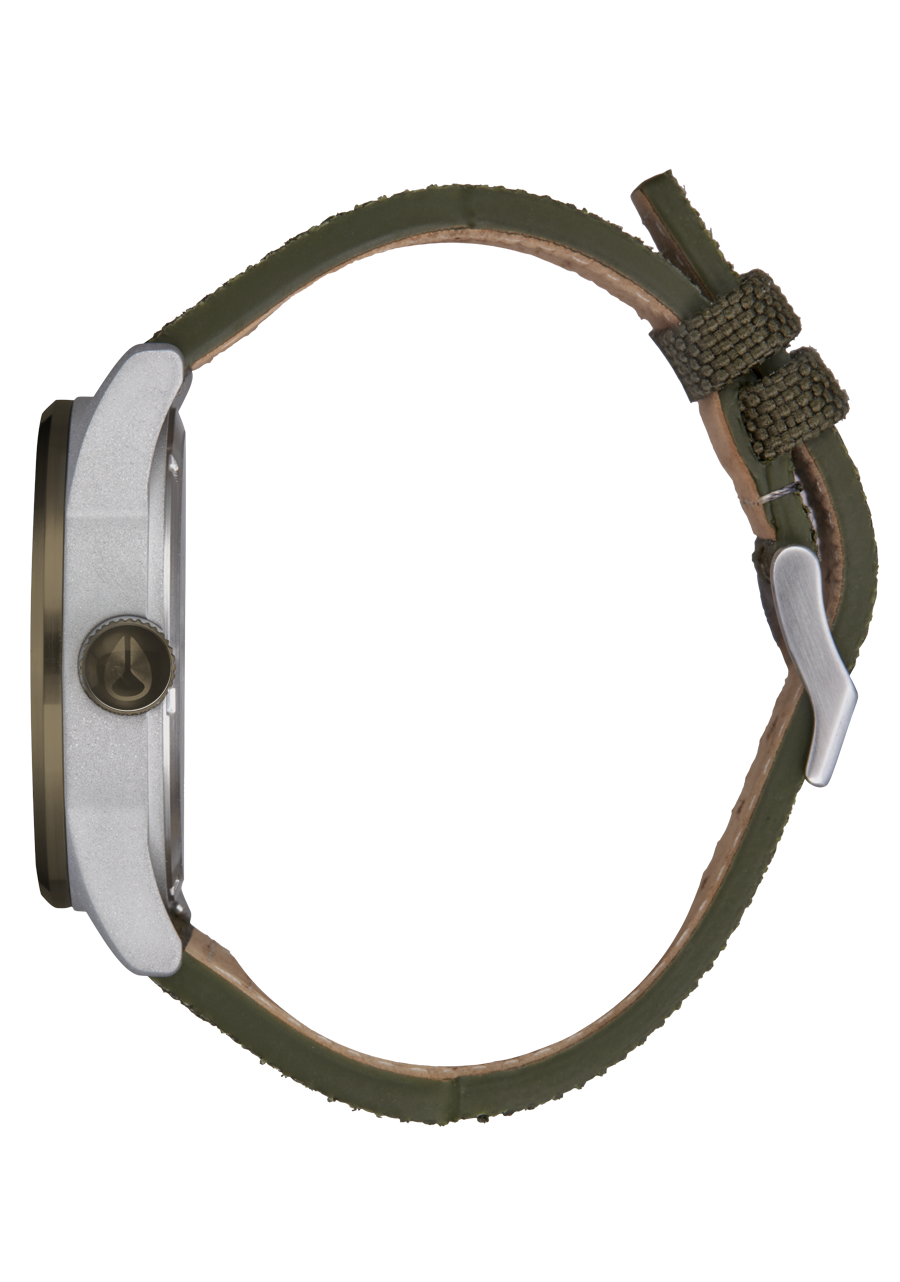 Sentry Nylon Silver / Lt Brown / Forest View 3