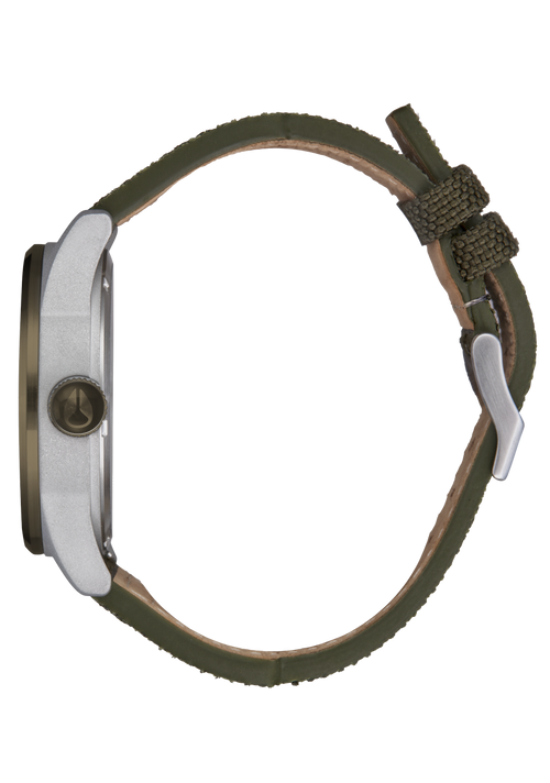 Sentry Nylon Silver / Lt Brown / Forest
