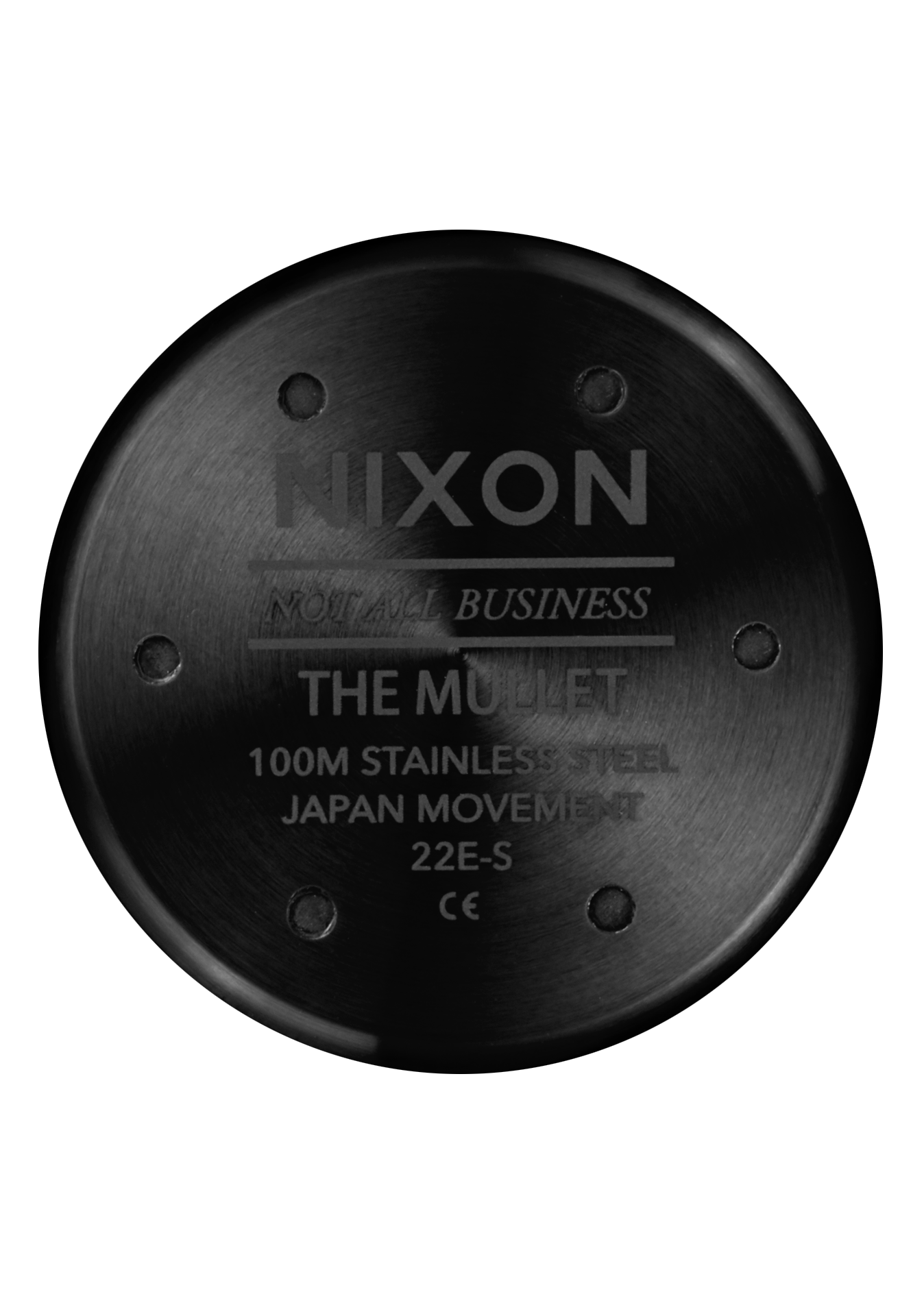 Mullet Stainless Steel Black / Black View 5