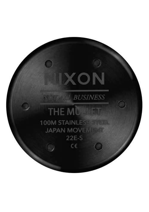 Mullet Stainless Steel Black / Black