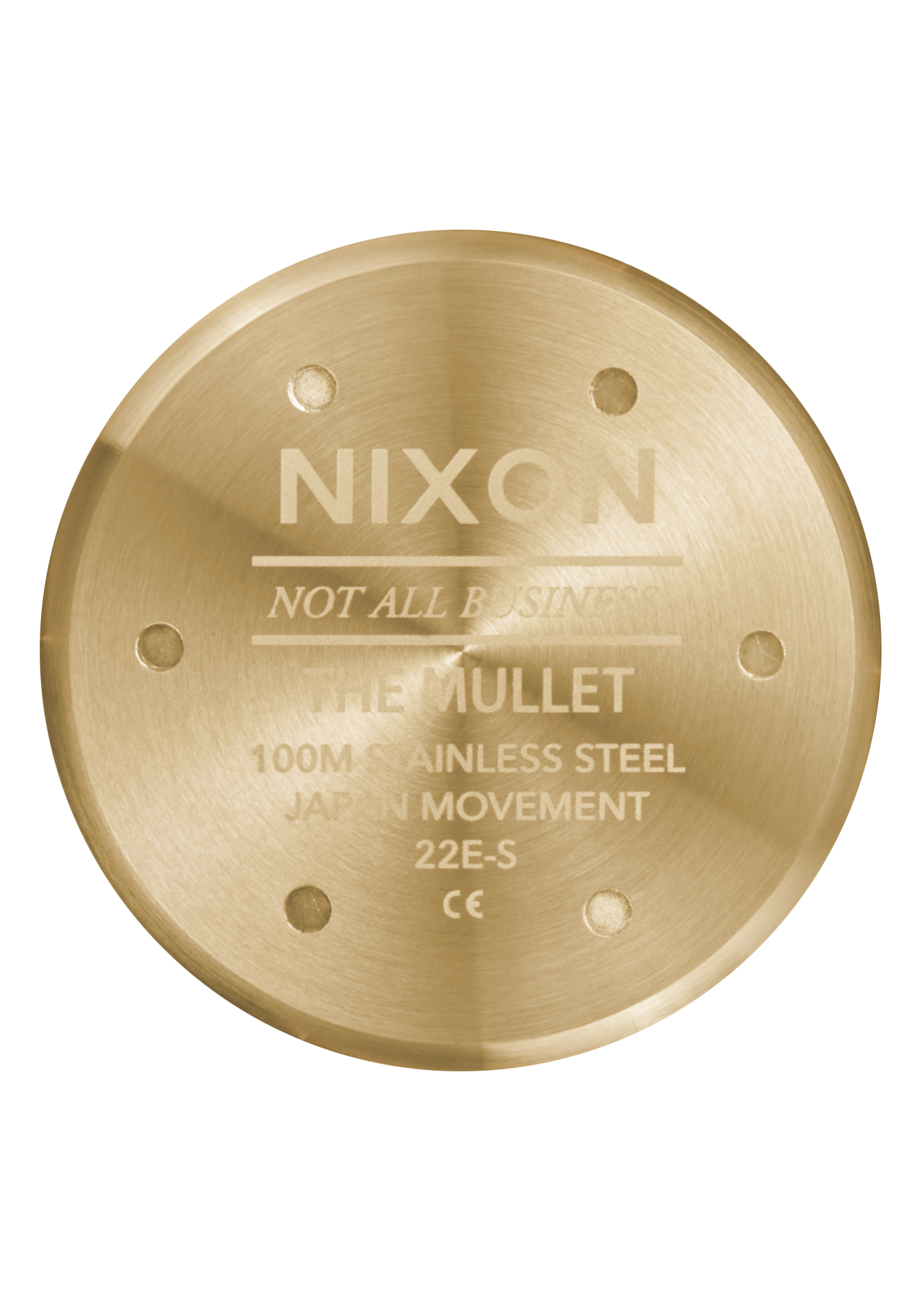 Mullet Stainless Steel Light Gold / White View 5