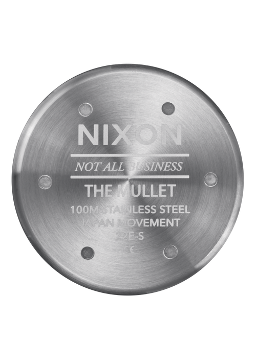 Mullet Stainless Steel Silver / Teal