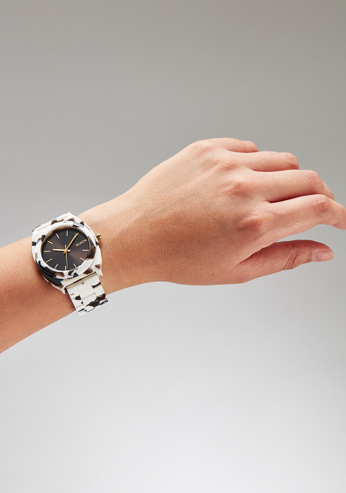 Time Teller Acetate Black Tortoise