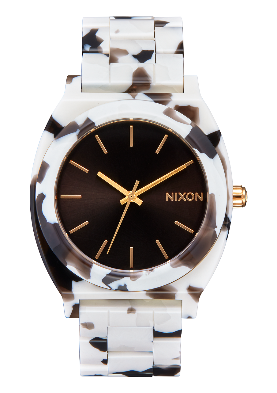 Time Teller Acetate Black Tortoise View 1