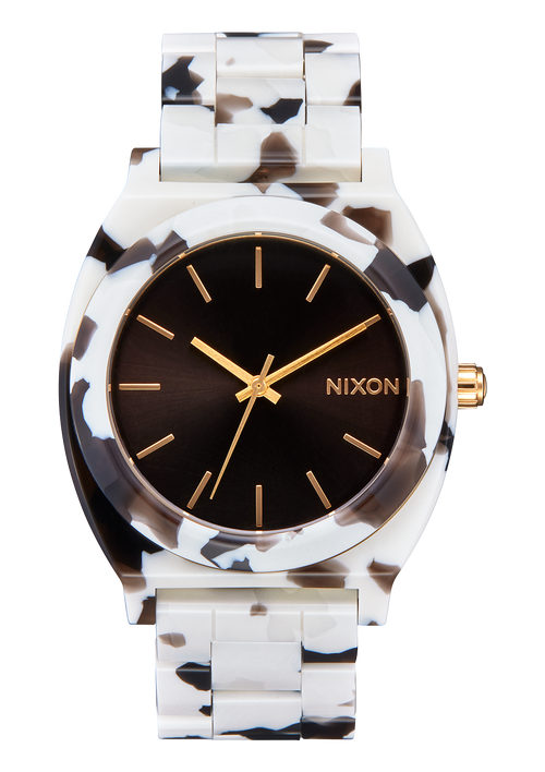 Time Teller Acetate Black Tortoise