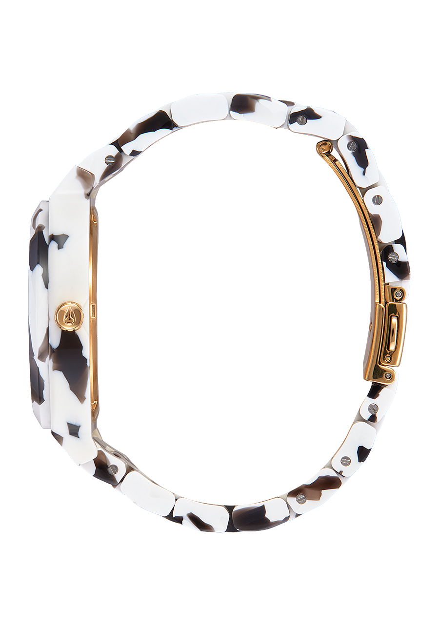 Time Teller Acetate Black Tortoise View 2