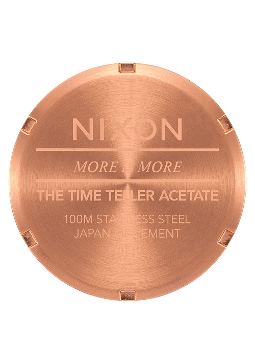 Time Teller Acetate Rose Gold / Pink Tortoise