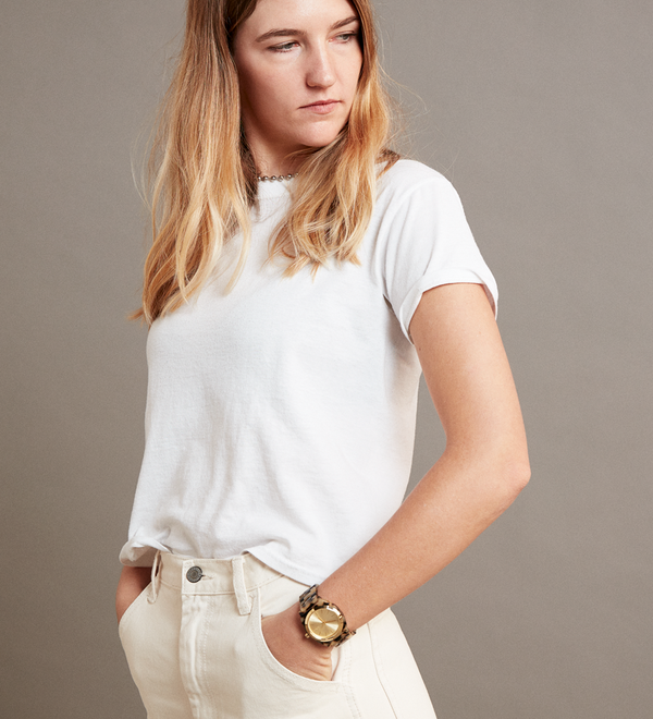 Time Teller Acetate Cream Tortoise