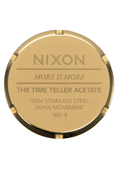 Time Teller Acetate Cream Tortoise