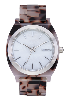 Time Teller Acetate Pink Tortoise  / Mother of Pearl