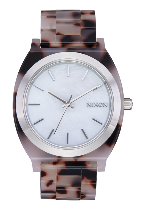 Time Teller Acetate Pink Tortoise  / Mother of Pearl