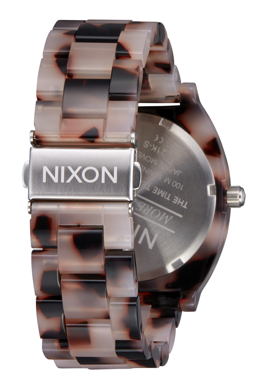 Time Teller Acetate Pink Tortoise  / Mother of Pearl View 3