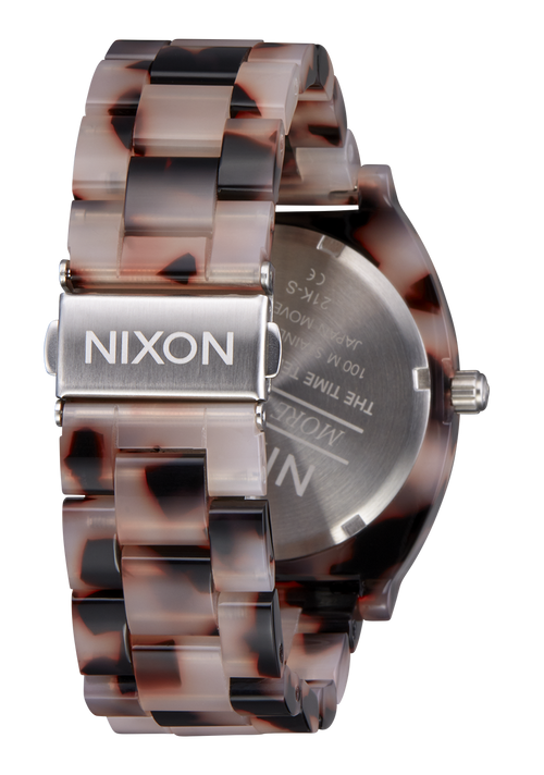 Time Teller Acetate Pink Tortoise  / Mother of Pearl