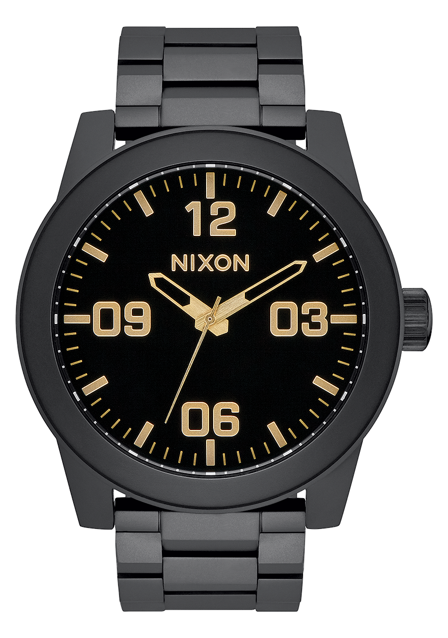 Corporal SS Matte Black / Gold View 1