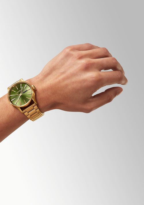 Sentry SS Gold / Green Sunray