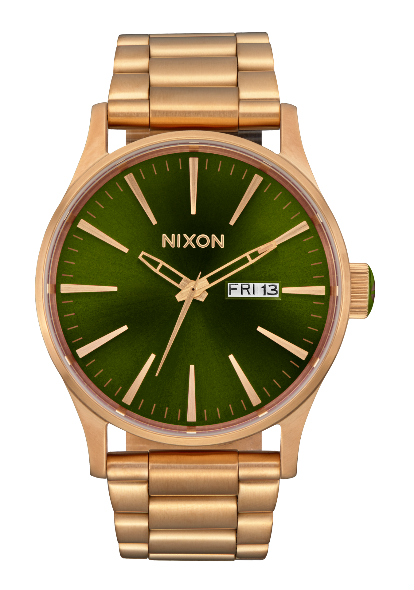 Sentry SS Gold / Green Sunray View 1