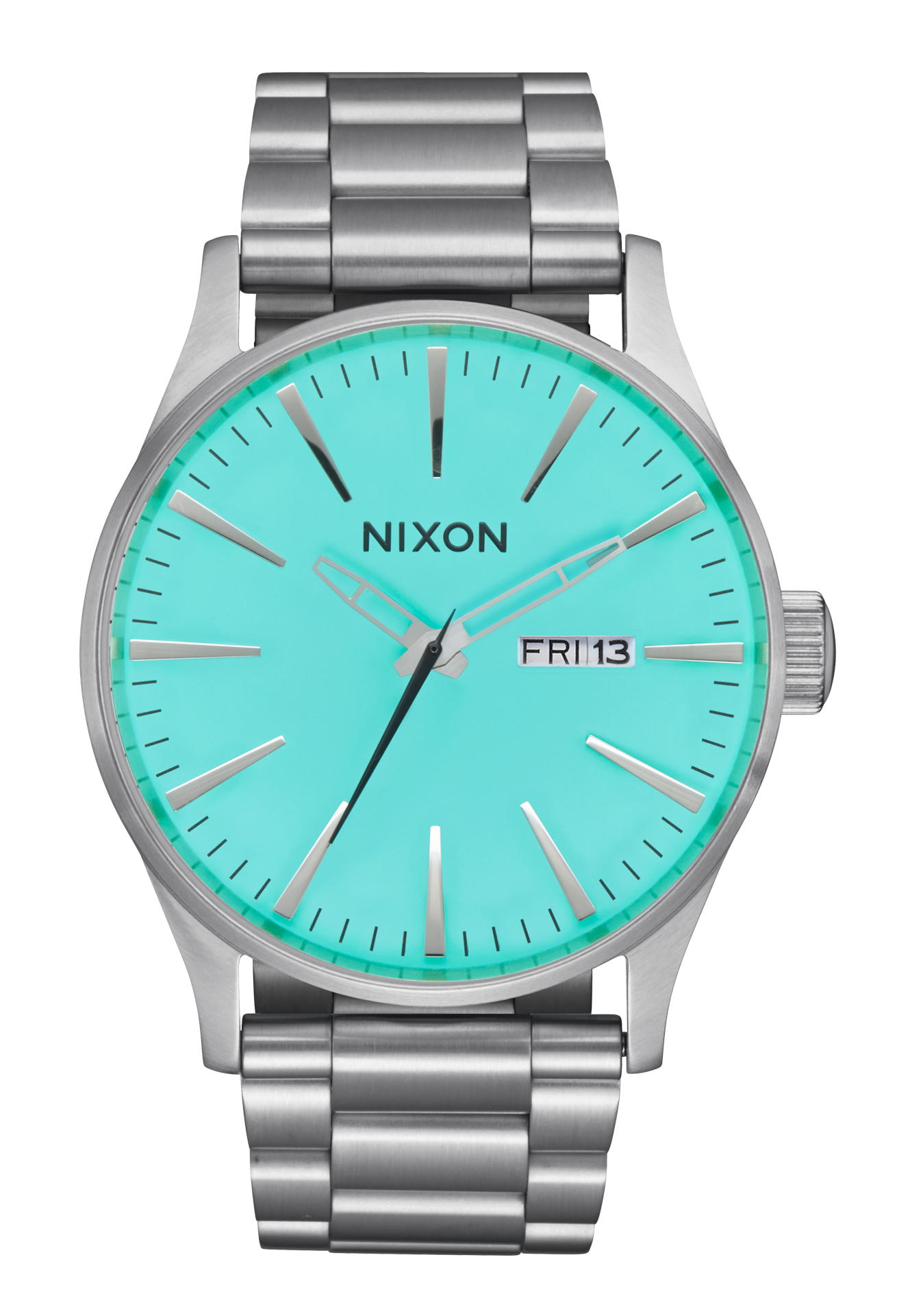 Sentry SS Silver / Turquoise View 1
