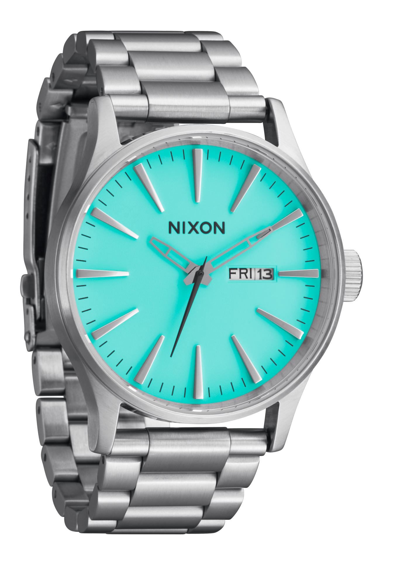 Sentry SS Silver / Turquoise View 2