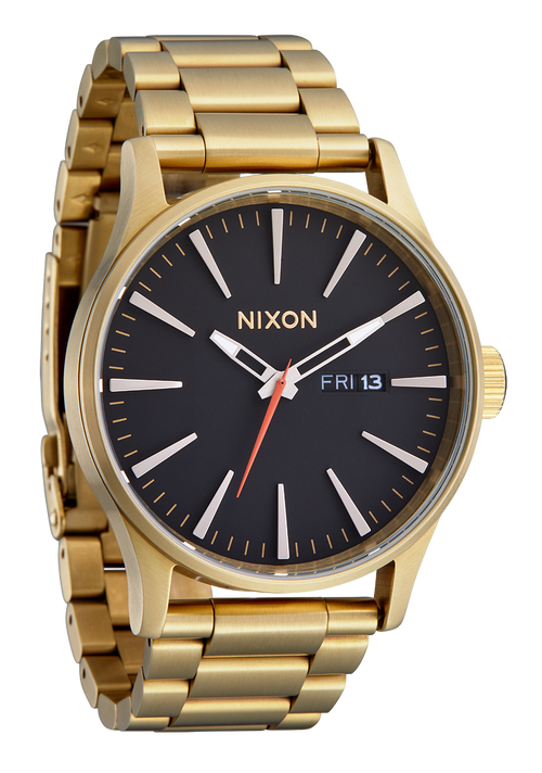 Sentry Stainless Steel Yellow Gold / Black