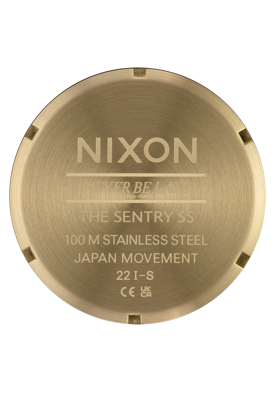 Sentry Stainless Steel Yellow Gold / Black View 5