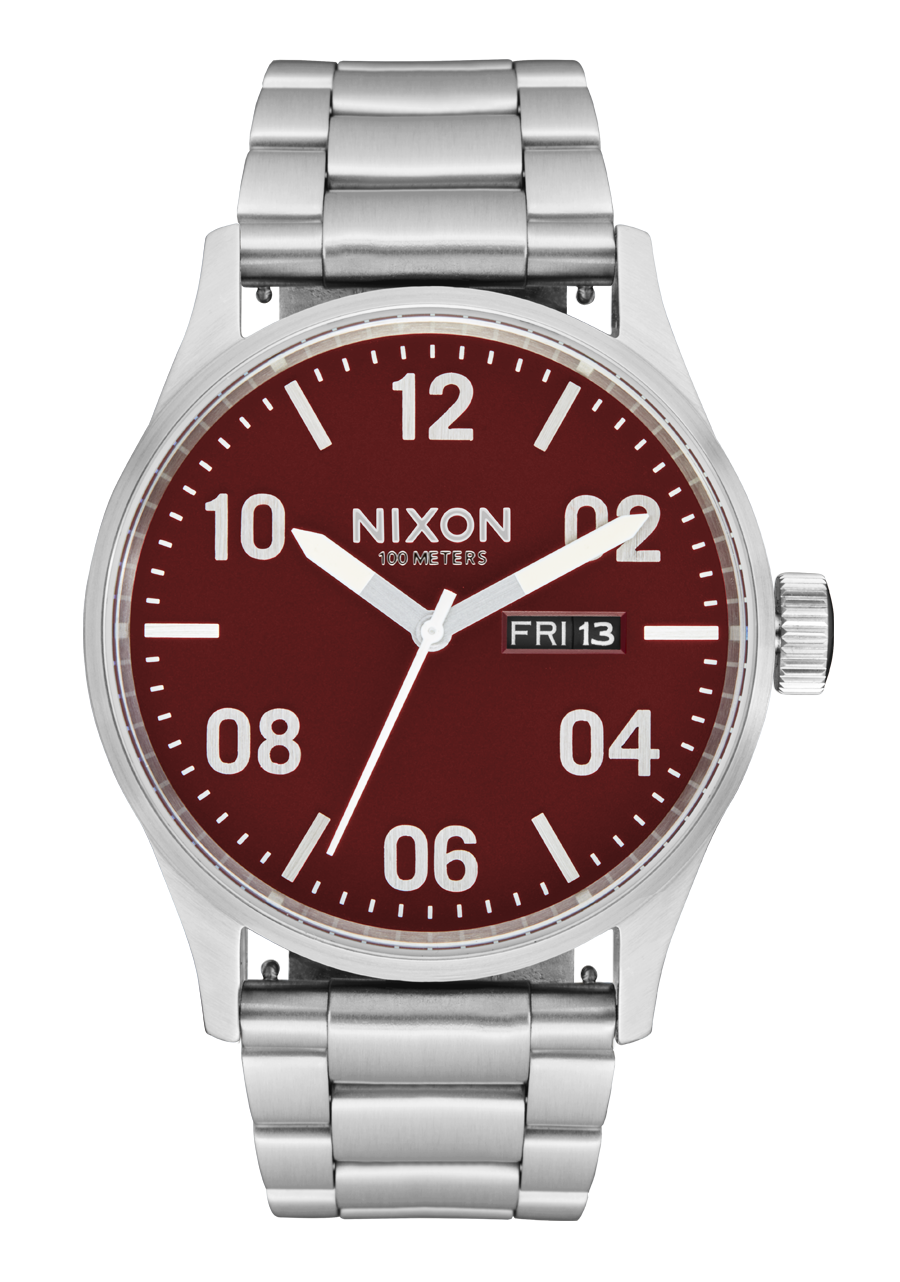 Sentry Stainless Steel Silver / Cranberry View 1