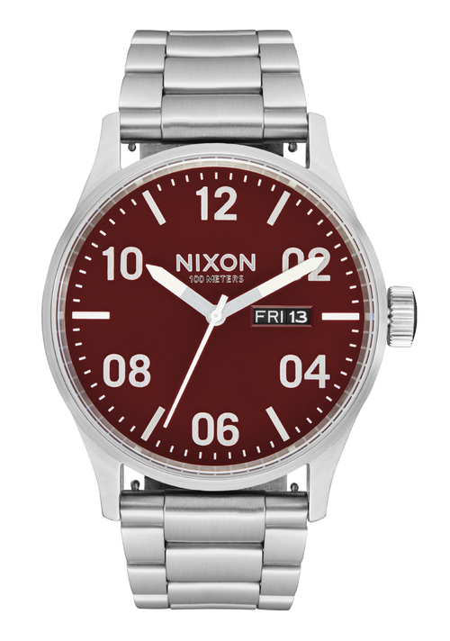 Sentry Stainless Steel Silver / Cranberry