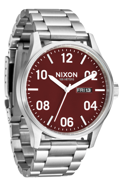 Sentry Stainless Steel Silver / Cranberry