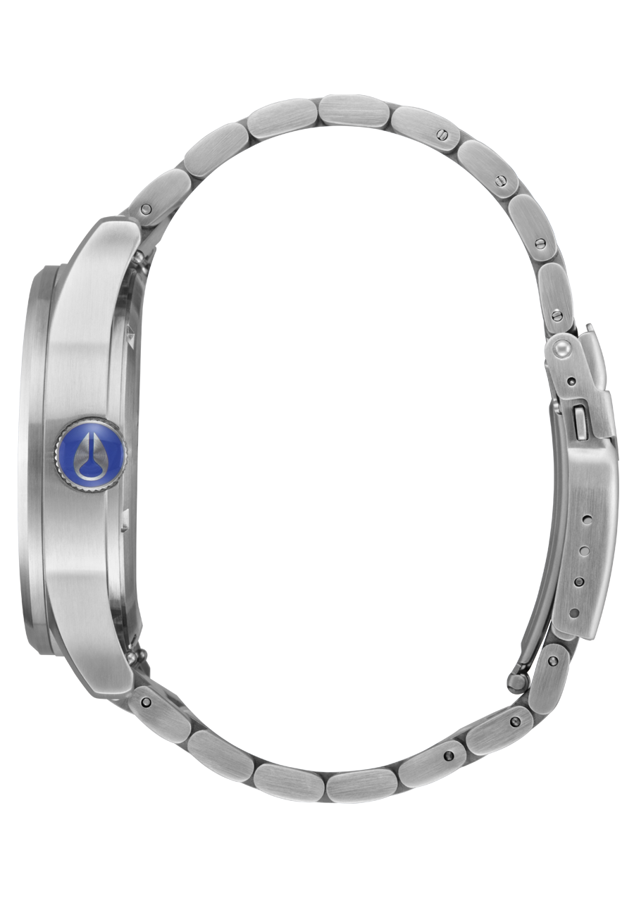 Sentry Stainless Steel Silver / Cobalt View 3