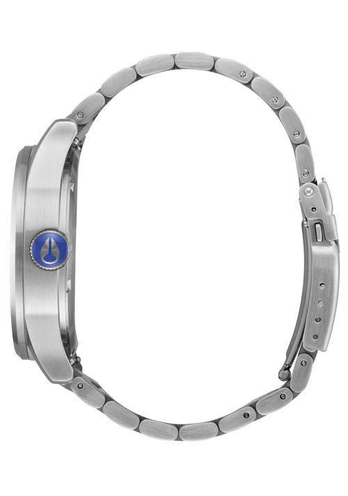 Sentry Stainless Steel Silver / Cobalt
