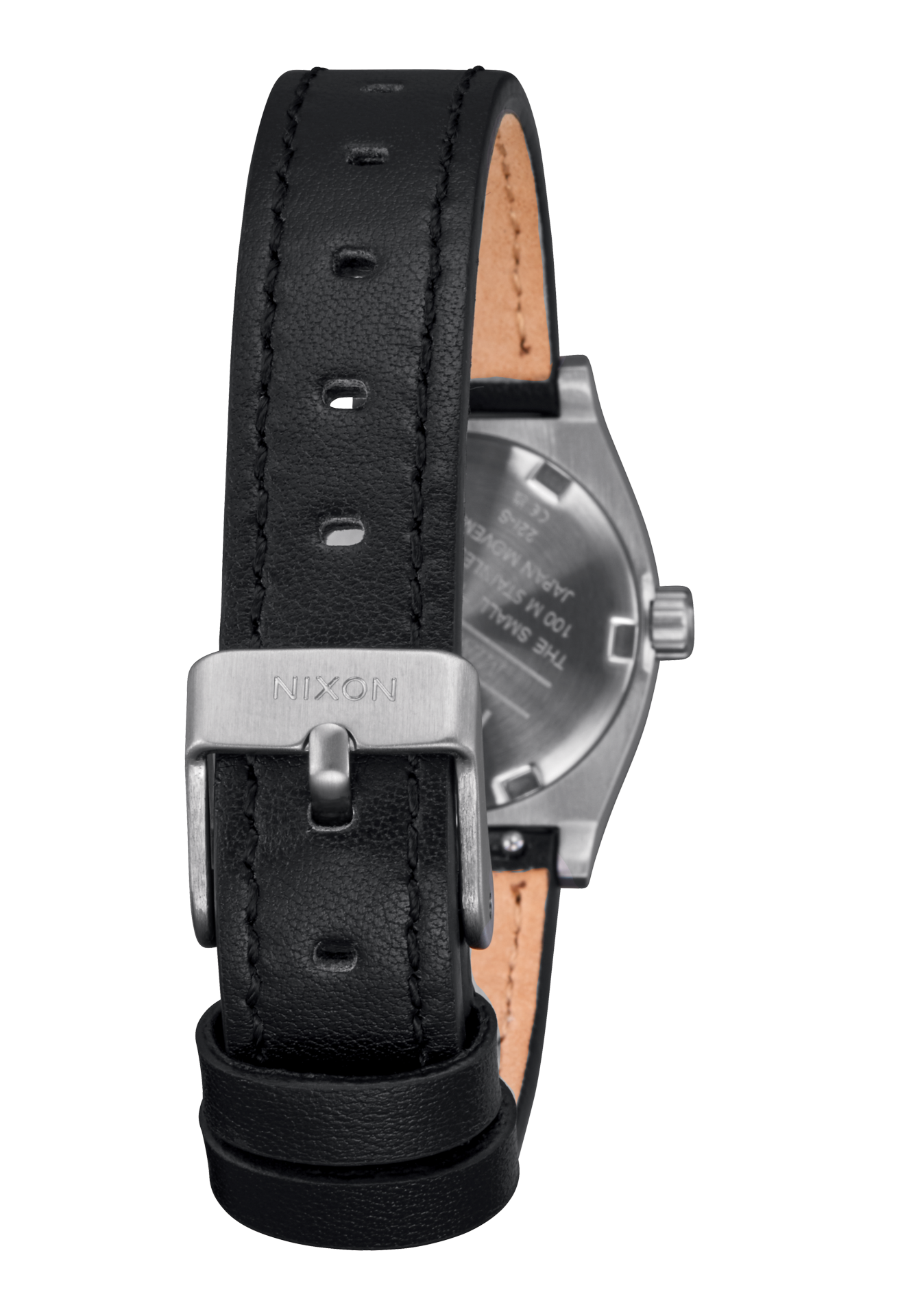 Small Time Teller Leather Silver / Black View 4