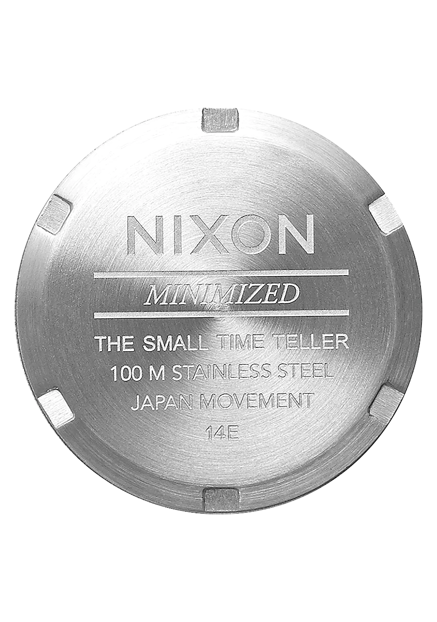 Small Time Teller Leather Silver / Black View 5