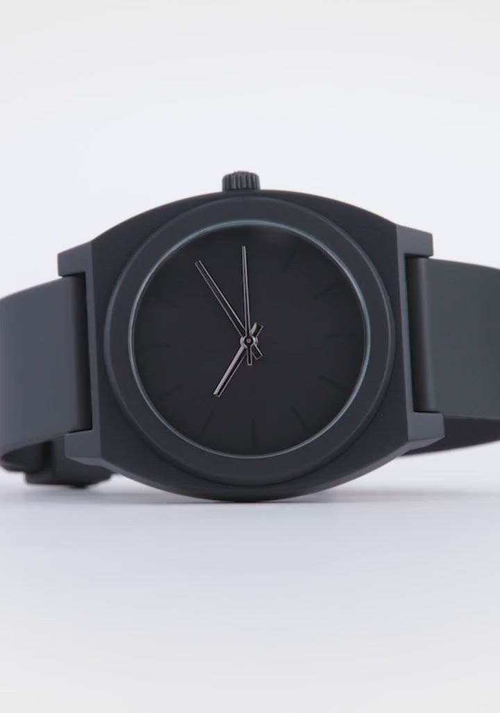 16mm Pineapple Leather Band Black View 7
