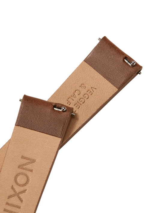 16mm Veg Tanned Leather Band Olive
