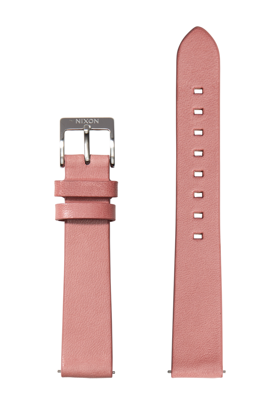 16mm Veg Tanned Leather Band Dusty Rose View 1