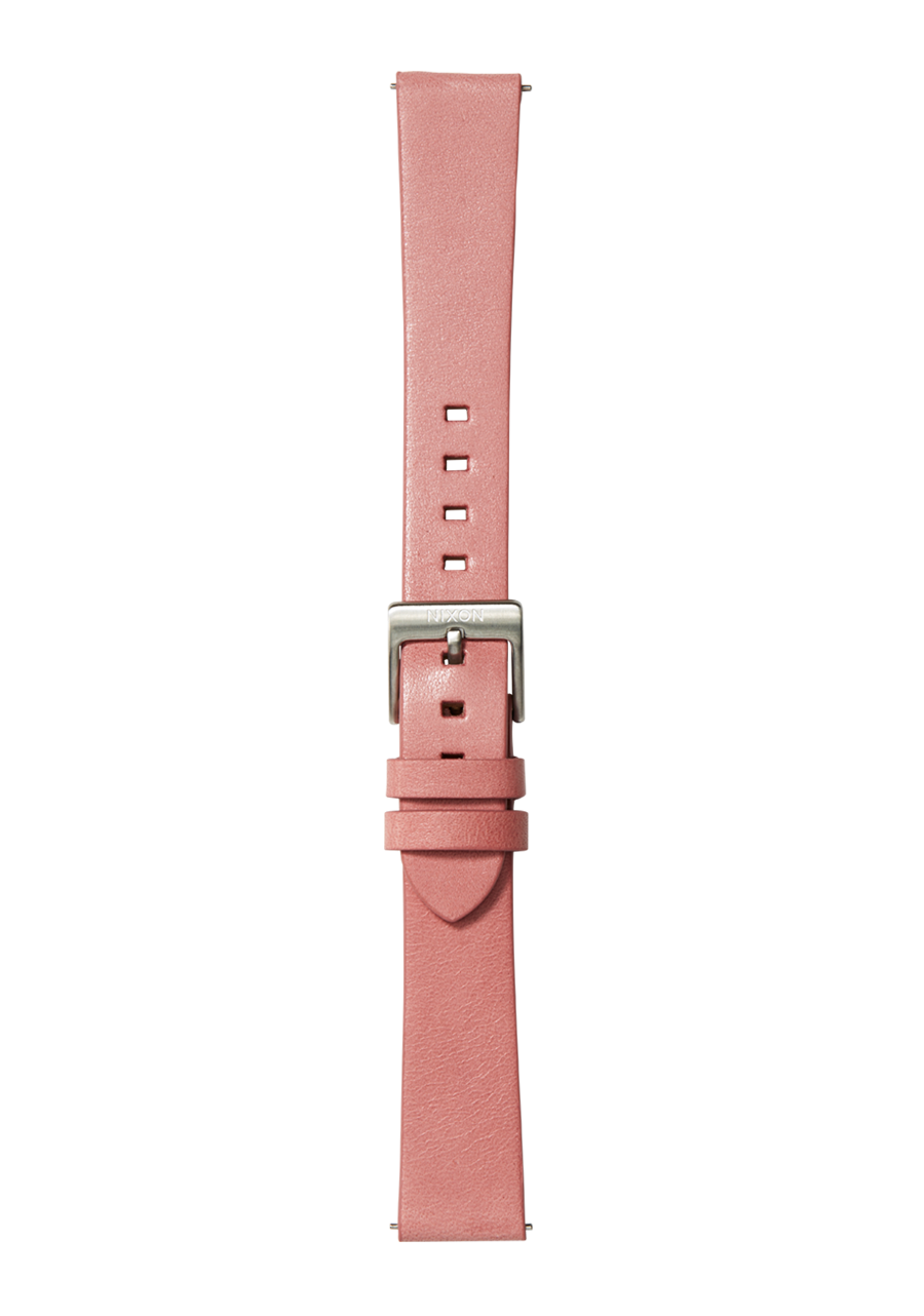 16mm Veg Tanned Leather Band Dusty Rose View 2
