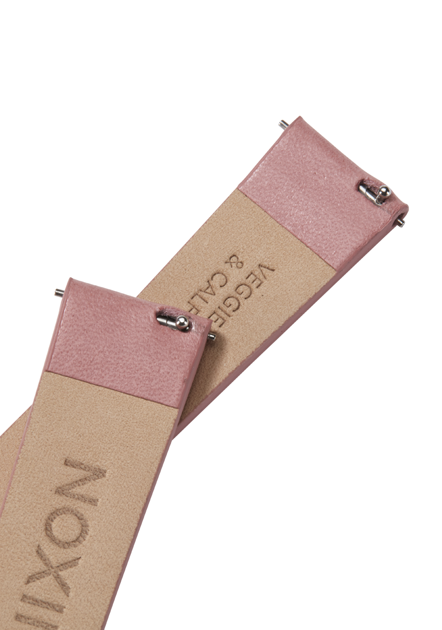 16mm Veg Tanned Leather Band Dusty Rose View 4