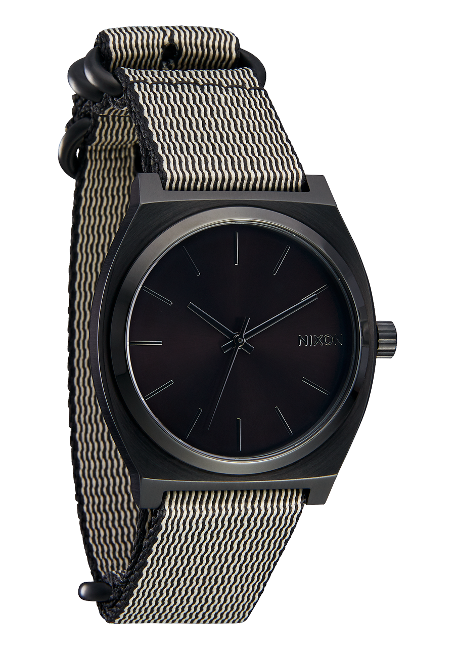 20mm One Piece #TIDE Recycled PET Strap Khaki / Black View 4