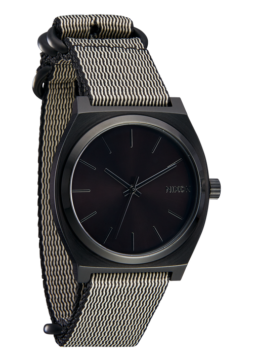 20mm One Piece #TIDE Recycled PET Strap Khaki / Black