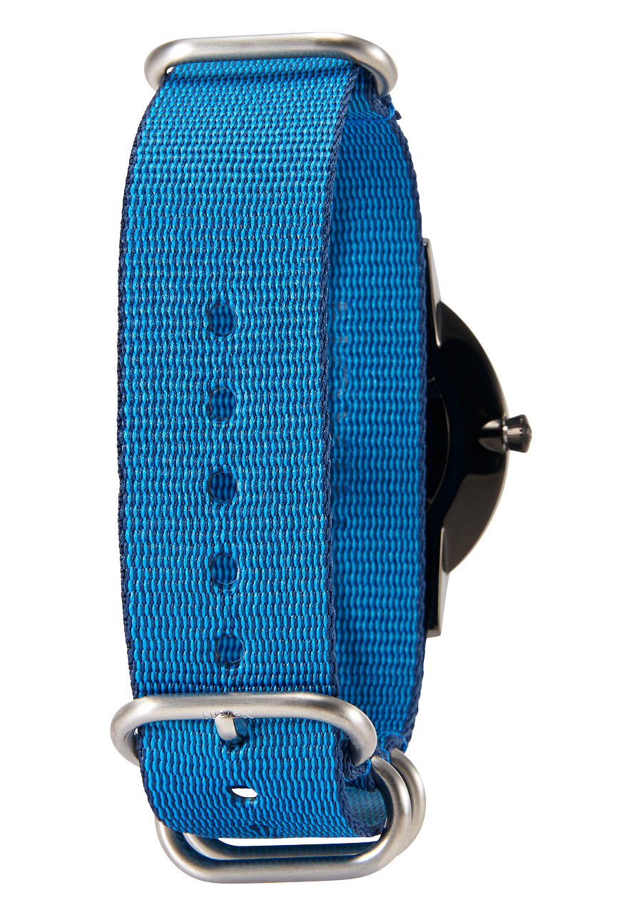 20mm One Piece #TIDE Recycled PET Strap Navy / Blue View 5