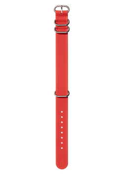 20mm One Piece FKM Rubber Strap Fire