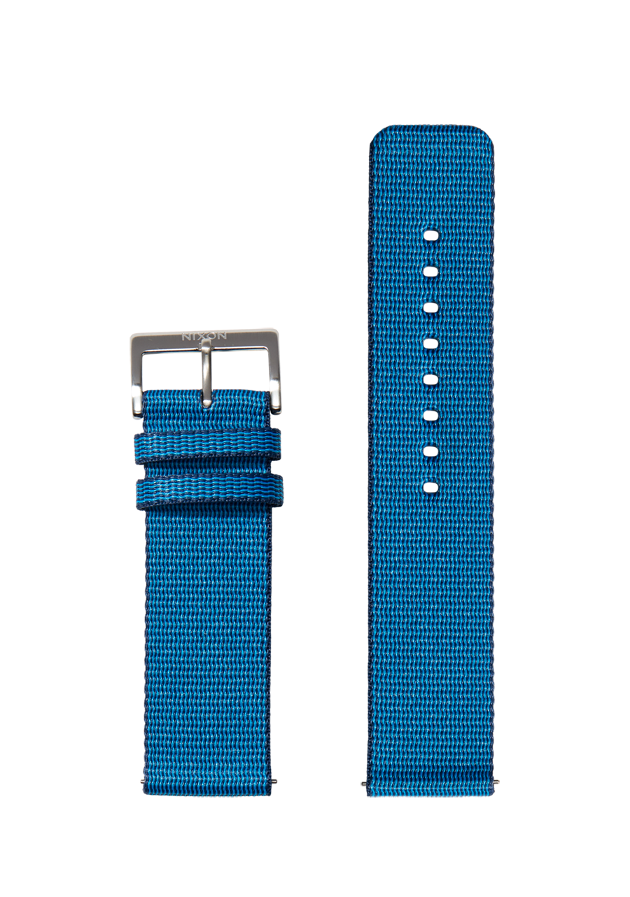 23mm #TIDE Recycled PET Band Navy / Black View 1